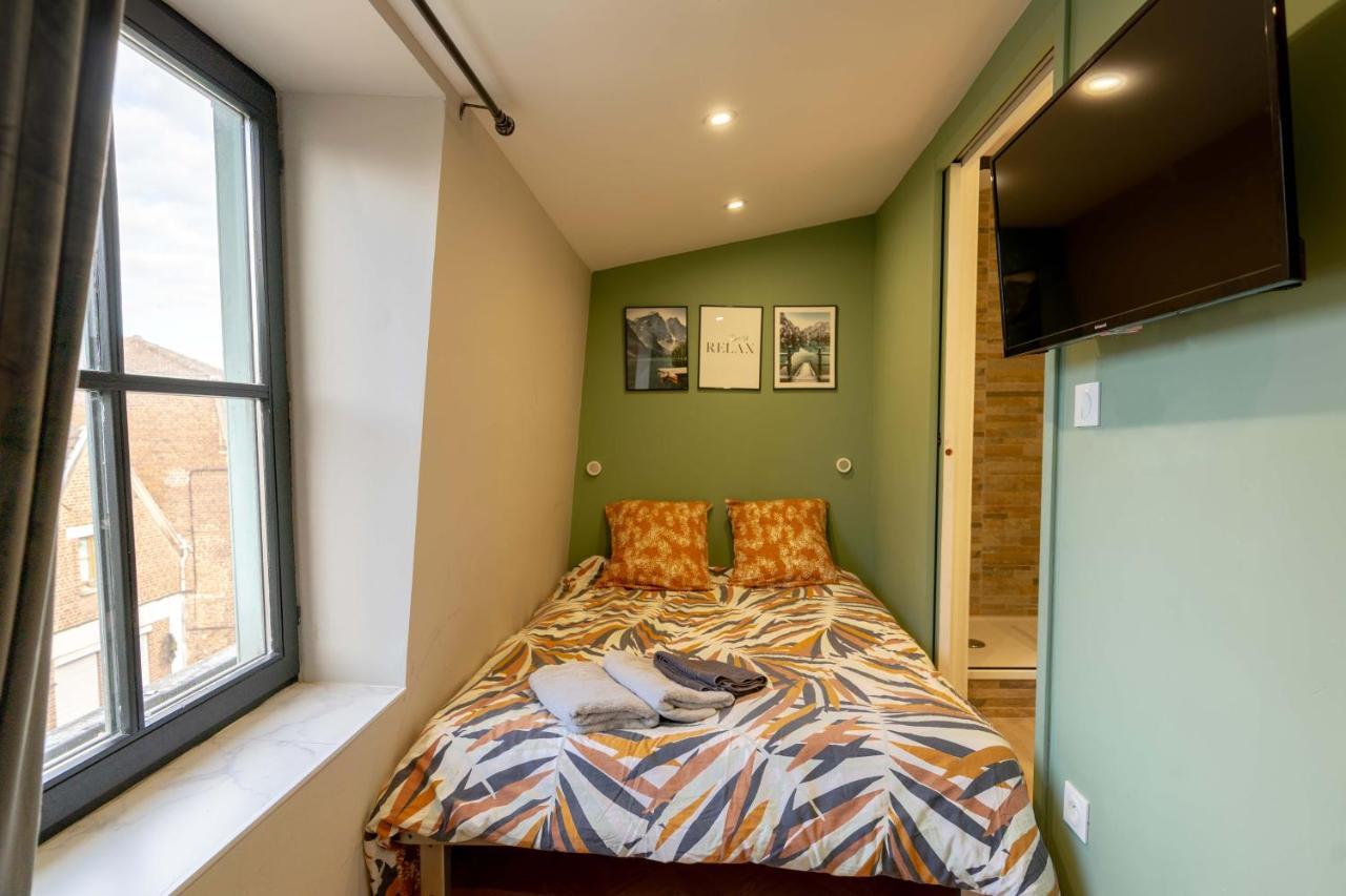 Le Cocon Valenciennois - Hypercentre - Netflix - Toutes Chaines Tv - Vieux Valenciennes Appartement Buitenkant foto
